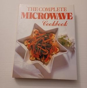 4/$40 The Complete Microwave Cookbook - Hardcover With Book Jacket
